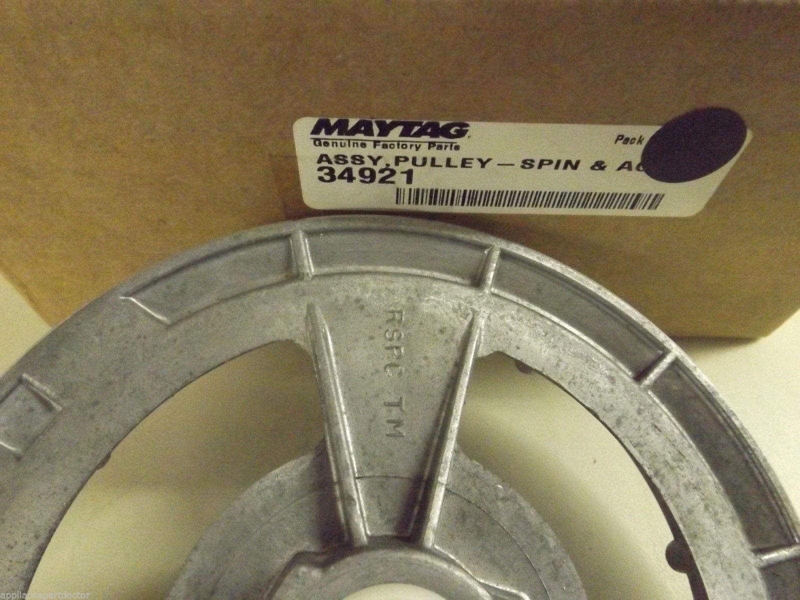 Maytag Speed Queen Washer 34921 Assy,pulley-spin & Agitate NEW IN BOX Maytag Speed Queen Washer 34921 Assy,pulley-spin & Agitate NEW IN BOX